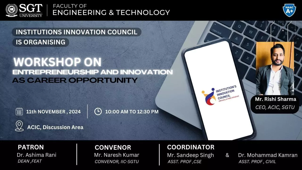 Entrepreneurship and Innovation